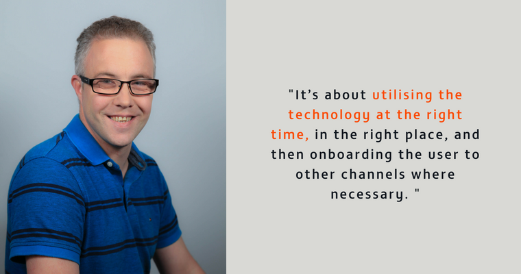 Utilising technology at the right time