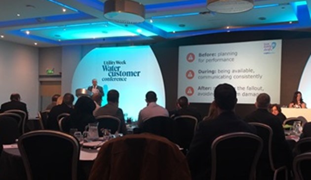 Utilities Week Water Customer Conference 2017 - trends, challenges and technologies